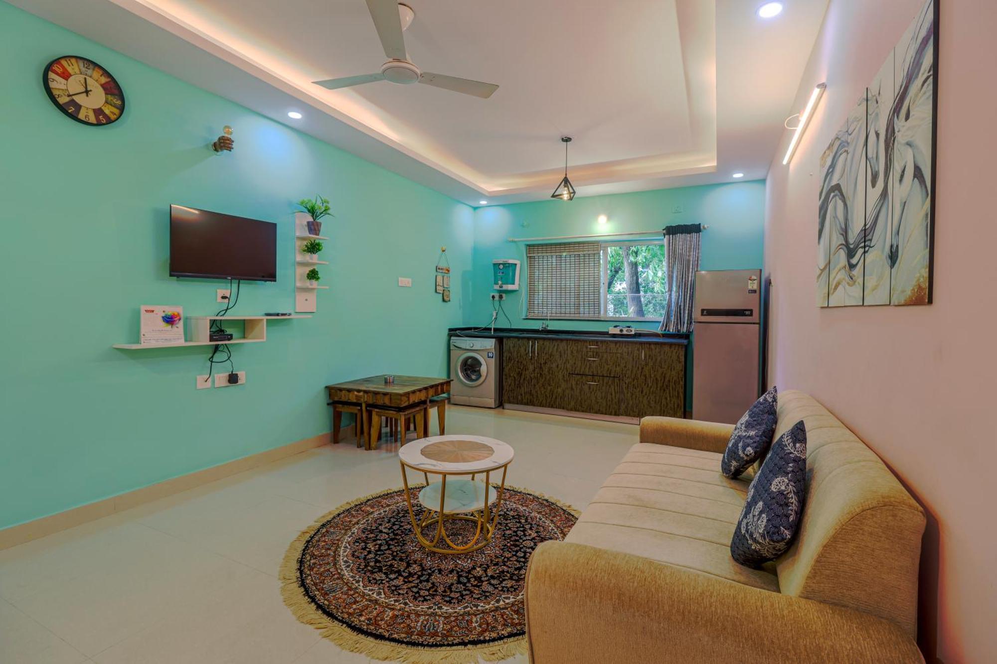 4Bhk Sparkling Apartment Near Beach Pool & Bar 2Bhkx2 바가토르 외부 사진